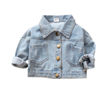 Load image into Gallery viewer, Unisex Denim Jacket
