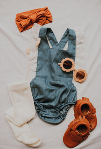 All That Denim Romper